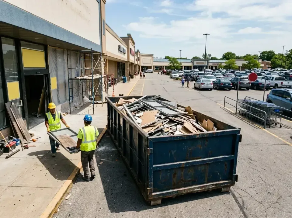 retail-store-renovation-debris-003 — frequently asked questions, Roll-off Dumpster Rentals in Old Jamestown, MO
